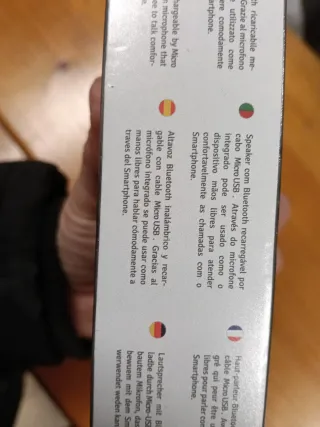 Altavoz Bluetooth Unico BS1064 Negro