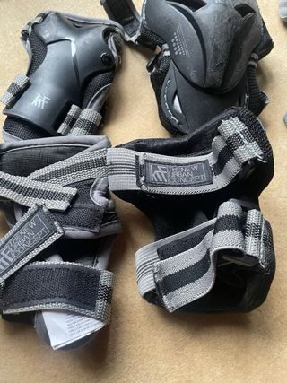 Patines en línea Oxelo azules y negros