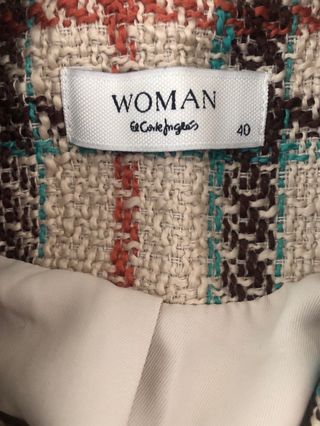 Americana Tweed Woman El Corte Inglés T40