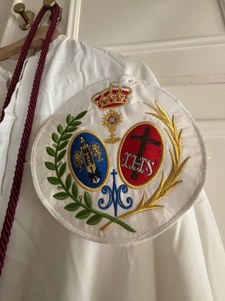 Túnica Nazareno Paz Blanca Muy Nueva