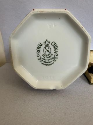 Vaso Seltmann con decoro natalizio