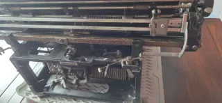 Máquina de escribir Stoewer antigua