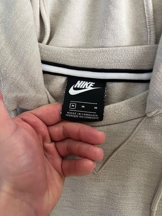 Sudadera Nike Beige