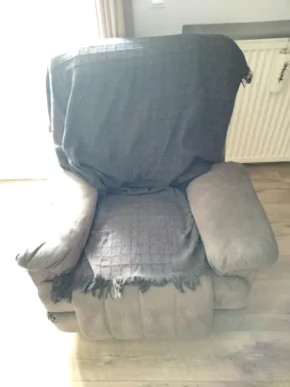 Sofá modular marrón + sillón de regalo (no envío)