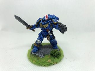 Teniente Ultramarines Pintado