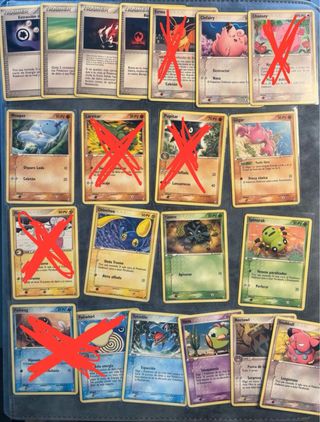 Lote Cartas Pokémon Fuerzas Ocultas