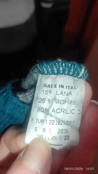 Vestido de invierno talla única