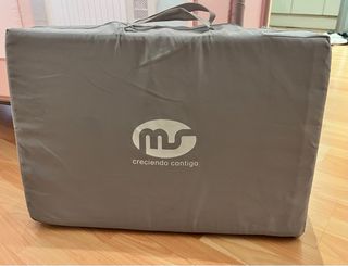 Cuna de viaje Olmitos rosa + colchón