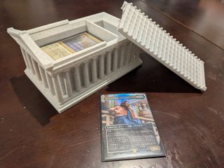 Caja de Cartas MTG Templo Griego