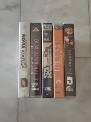 5 Películas VHS Precintadas