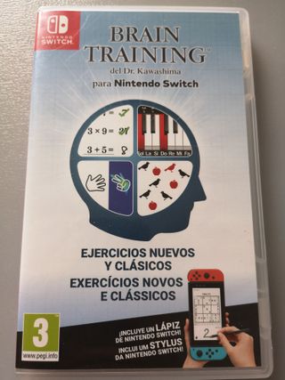 Minecraft y Brain Training Nintendo Switch