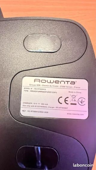 Base Rowenta RS-RT900910 para robot aspirador