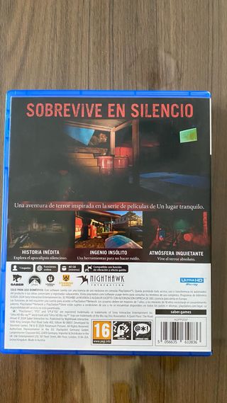 A Quiet Place: The Road Ahead PS5 nuevo