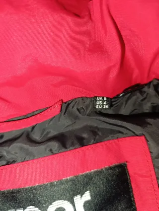 Abrigo Superdry Rojo Talla S 36