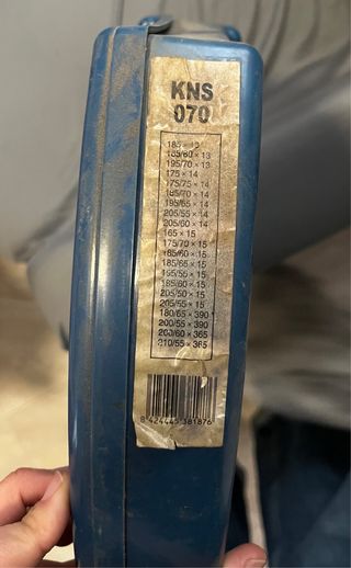 Cadenas de coche de la nieve