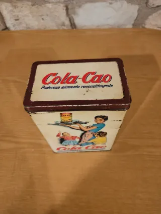Caja Metálica Vintage Cola Cao