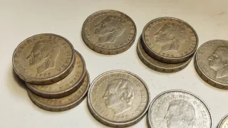 Lote de 12 monedas antiguas