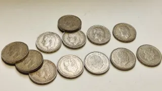 Lote de 12 monedas antiguas