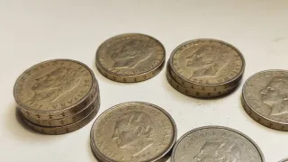 Lote de 12 monedas antiguas