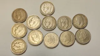 Lote de 12 monedas antiguas