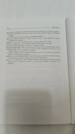 La educación ambiental bases éticas, conceptual...