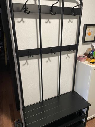 NIPÅSEN Perchero y Banco Zapatero IKEA