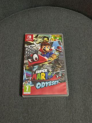 Caja Super Mario Odyssey Nintendo Switch