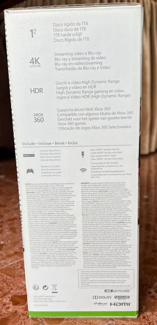 Consola Xbox One S Blanca de 1 TB