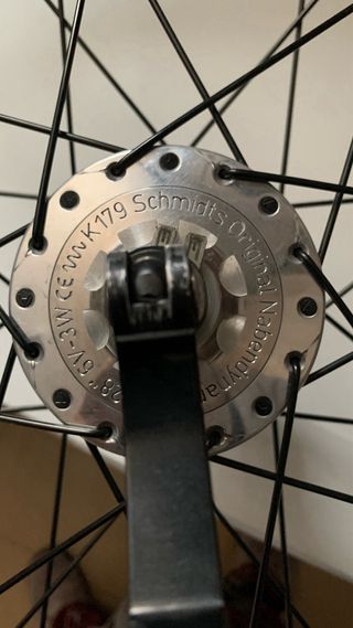 Rueda Bicicleta Carretera con Buje dynamo