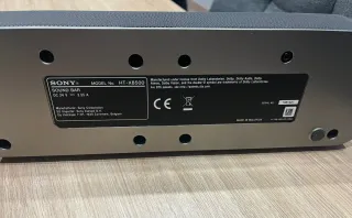 Barra de Sonido Sony HT-X8500 Negra