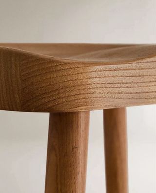 Taburete madera De Zara Home