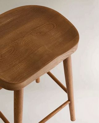 Taburete madera De Zara Home