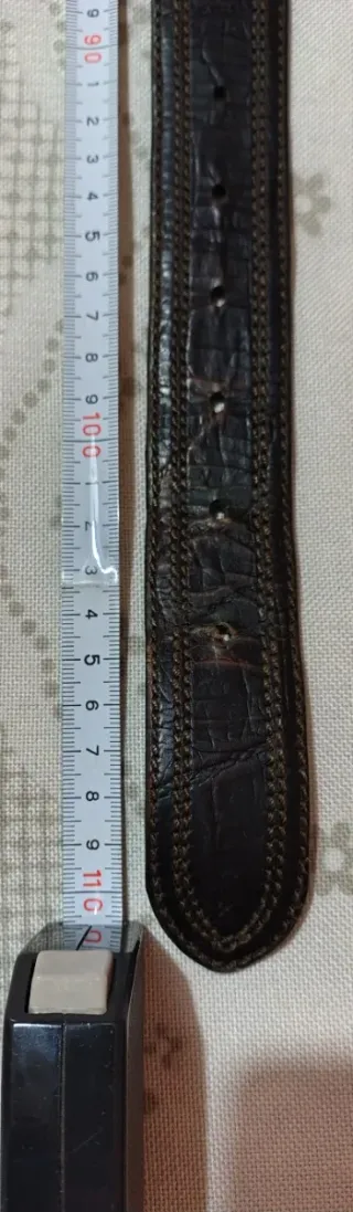 Cinturón Piel Hombre alta calidad.