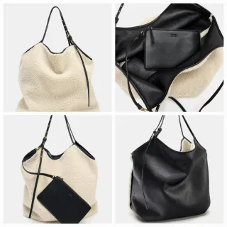 Bolso shopper reversible Zara
