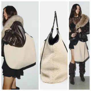 Bolso shopper reversible Zara