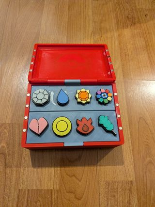 Deckbox 3D estuche Medallas Kanto - Pokémon
