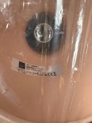 Lámpara pequeña rosa