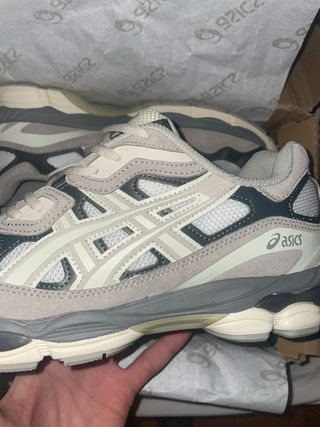 Asics Gel NYC Grigio Perla Taglia 45 Nuove