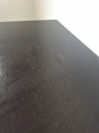 Mesa Comedor Extensible Madera Negra/Marrón