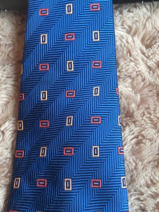 Corbata Cristian Lay Azul y Roja