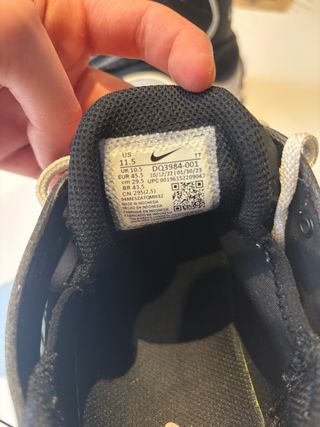 Zapatillas Nike Air Max TFW Negras y Blancas