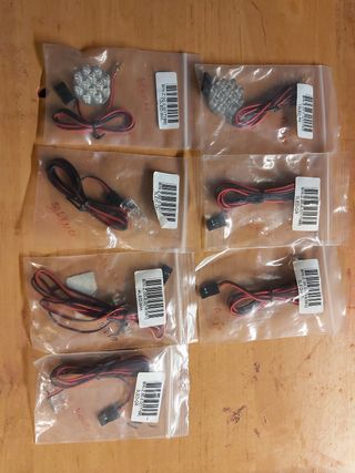 Luz led varios color para Drones y aero