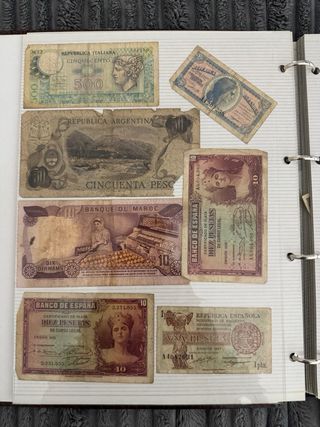 Billetes del mundo