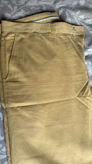 Pantalón vestir mostaza JIMMY talla 48/76