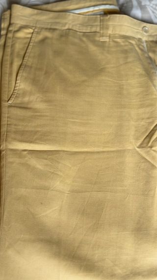 Pantalón vestir mostaza JIMMY talla 48/76