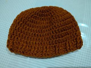 Gorro de poliéster hecho a mano