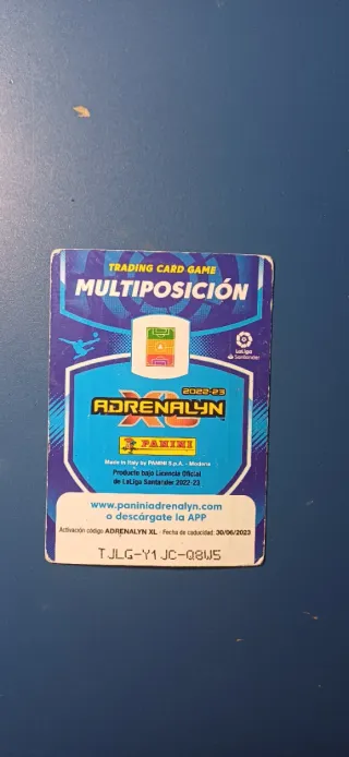 Cromos Adrenalyn XL Panini 22/23