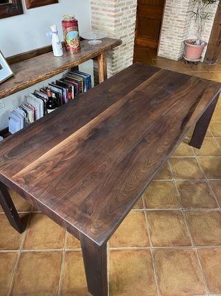 Mesa comedor madera 180x90cm