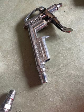 Kit aire compresor pistola manómetro manguera