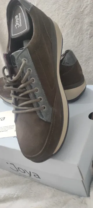 Zapatillas Joya elegantes negras/marrones